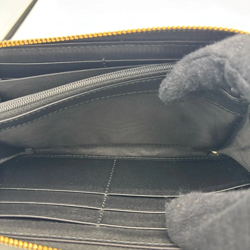 Gucci Guccisima Leather Zip Around Wallet